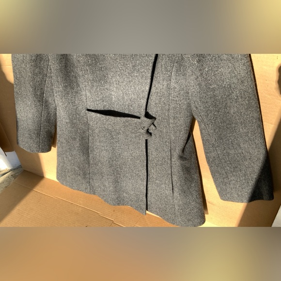 RARE VINTAGE. WOOL MID COAT. - Picture 4 of 15